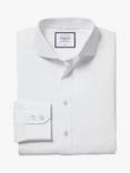 Charles Tyrwhitt Cutaway Collar Non-Iron Poplin Slim Fit Shirt, White