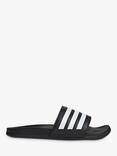 adidas Adilette Aqua Comfort Slides Slippers, Black