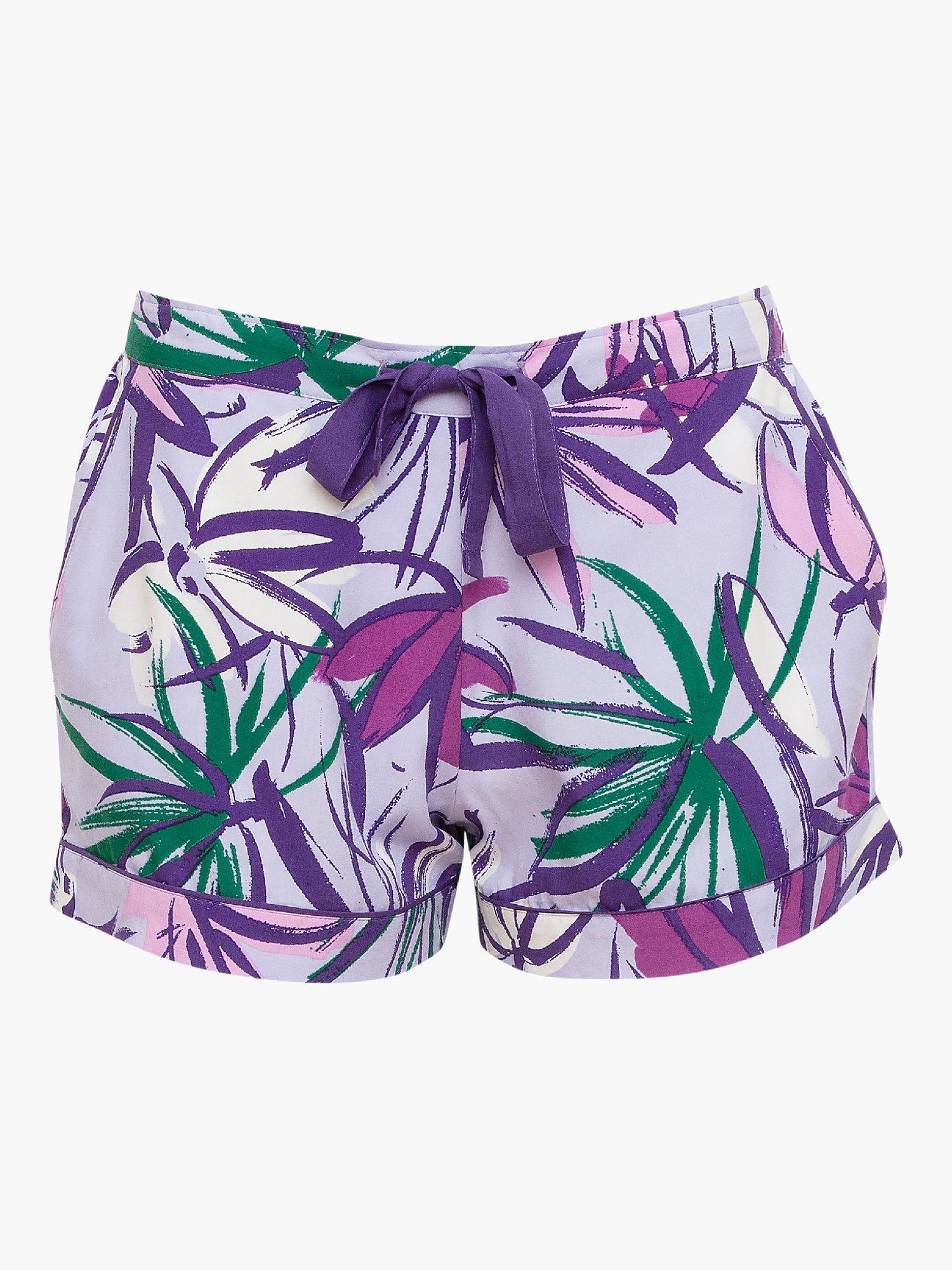 Product image 4 of 4, which shows Cyberjammies Tilly Floral Camisole Pyjama Set, Lilac, 8