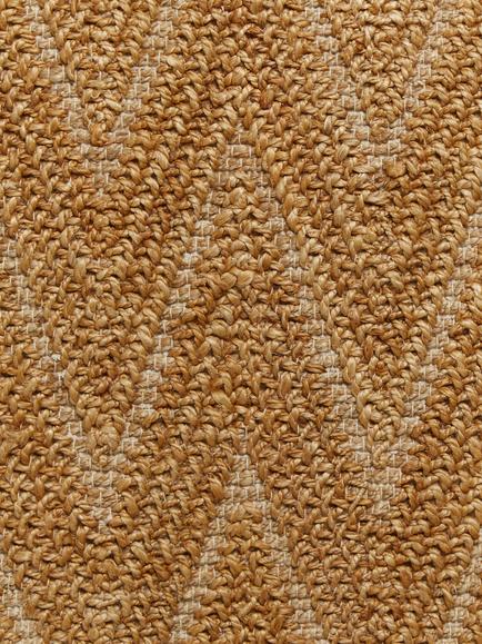John Lewis Chevron Knot Jute Hand Woven Rug, Neutral, Runner, L240 x W70cm - view 2, Neutral