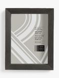 John Lewis Pine Wood Floating Photo Frame, Black