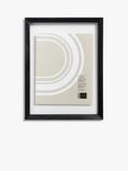 John Lewis Pine Wood Floating Poster Frame, Black