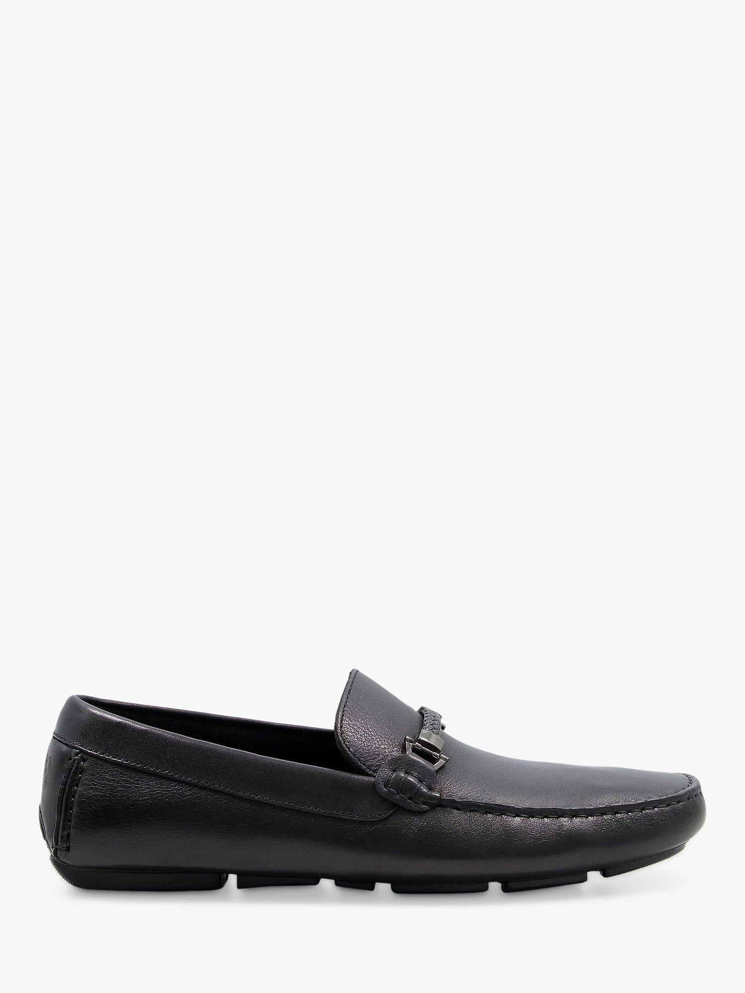 Dune barnacle leather driving loafers hot sale