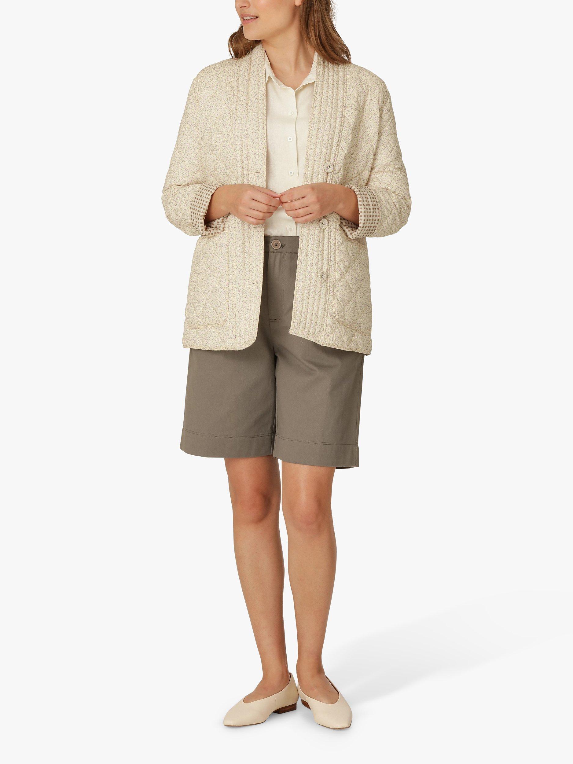 Noa Noa Cotton Chino Shorts, Bungee Cord