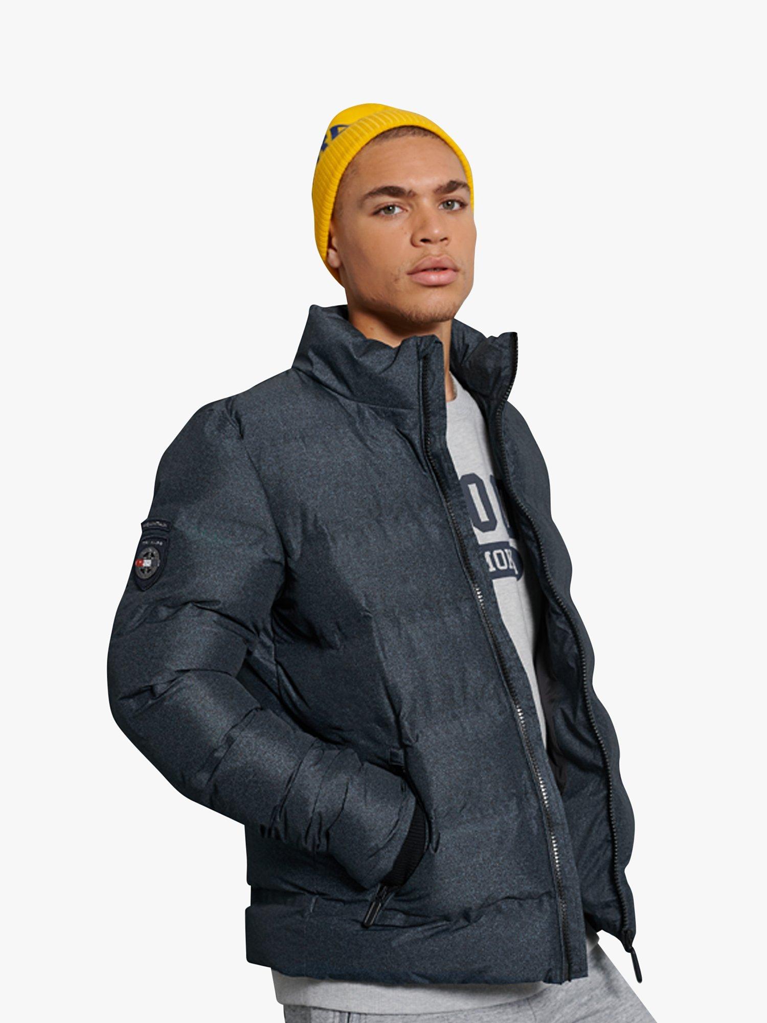 Superdry Ultimate Radar Quilted Jacket, Dark Grey