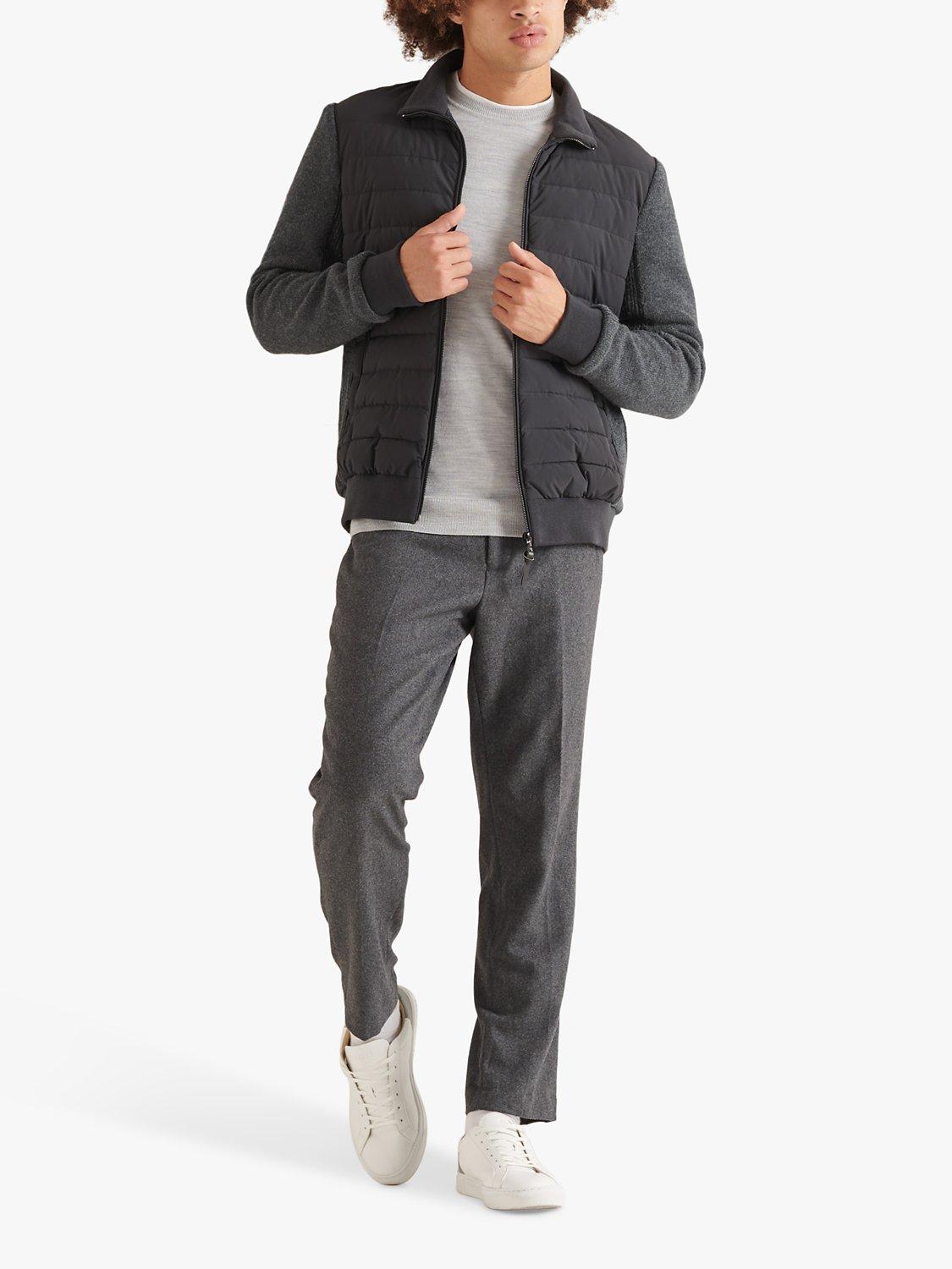 Product image 5 of 7, which shows Superdry Studios Padded Jacket, Dark Grey, L