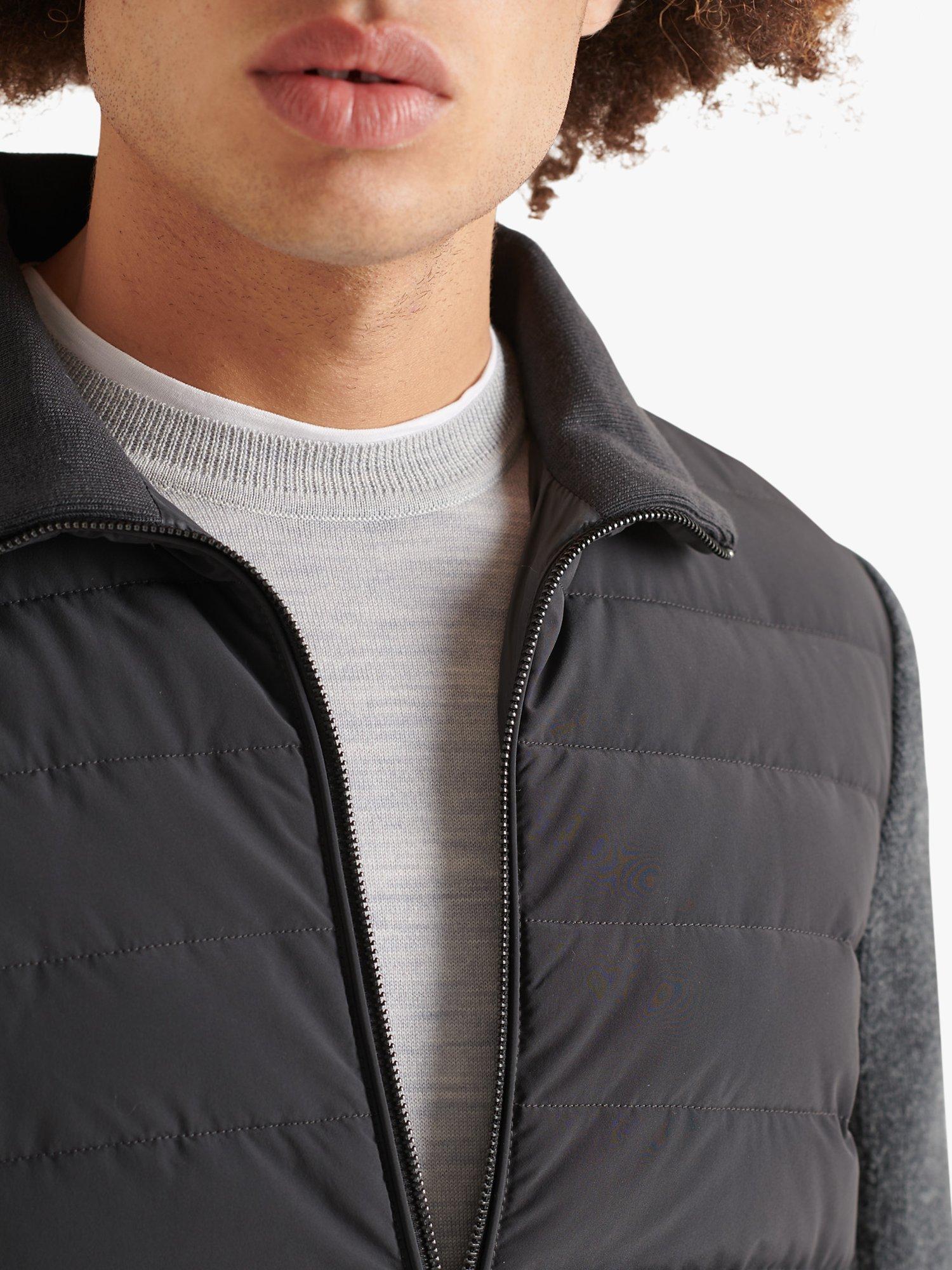 Product image 4 of 7, which shows Superdry Studios Padded Jacket, Dark Grey, L