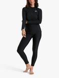 Speedo Essential Long Sleeve Zip Rash Top