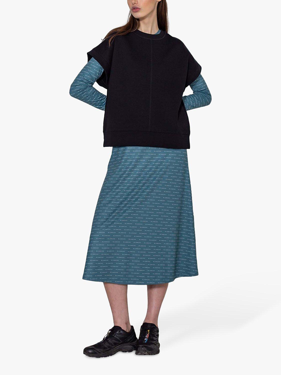 BLANCHE Courtney Short Sleeve Sweatshirt, Black