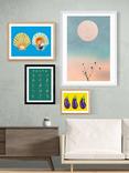 EAST END PRINTS Violet Studio 'Pasta Guide' Wood Framed Print