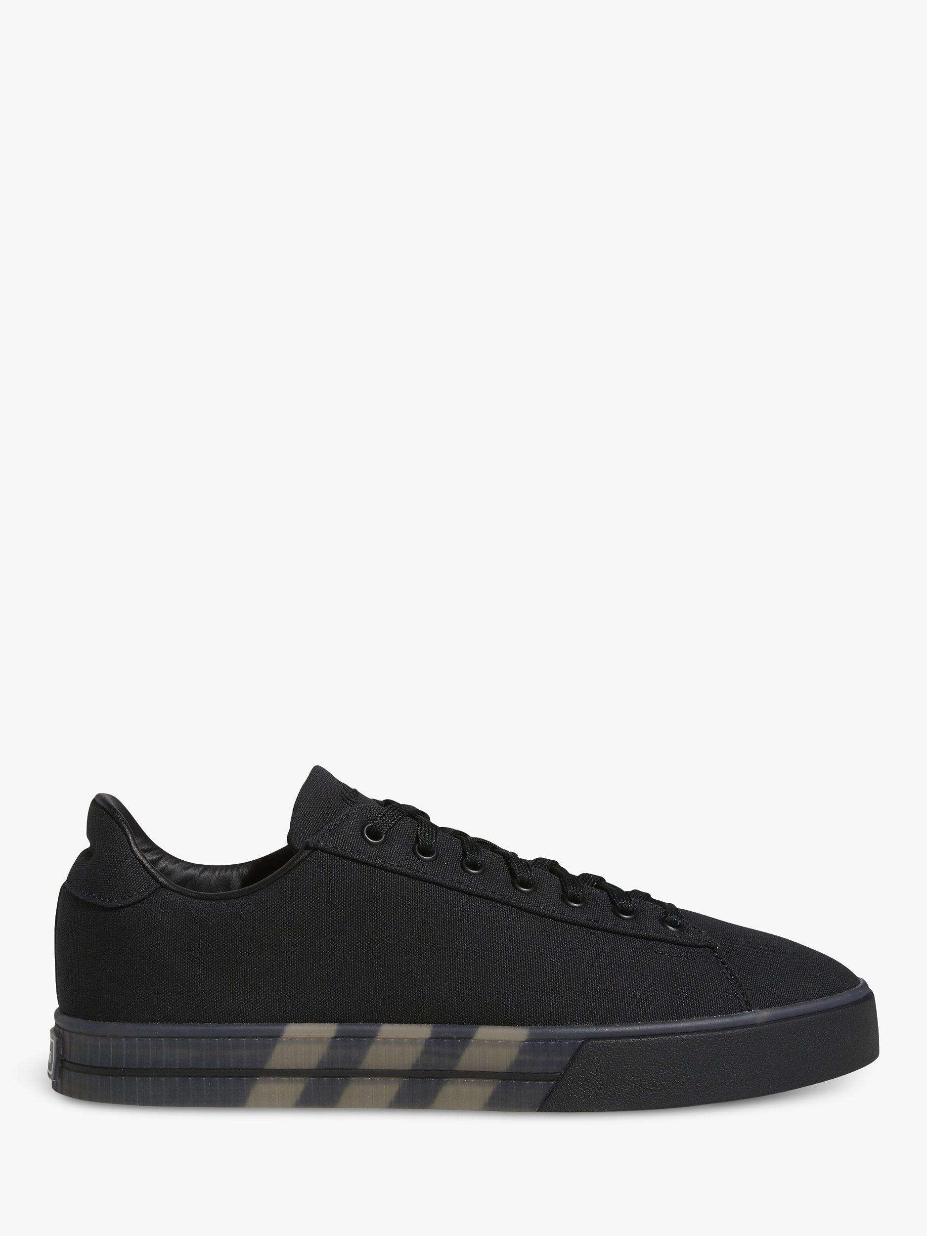 adidas Daily 3.0 Canvas Lace Up Casual Shoes, Black