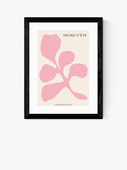 EAST END PRINTS Ani Vidotto 'Heure d'Été' Framed Print, Black Frame