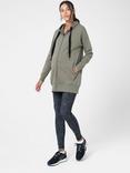 Seraphine Kristen 3-in-1 Cotton Jersey Maternity Hoodie, Khaki