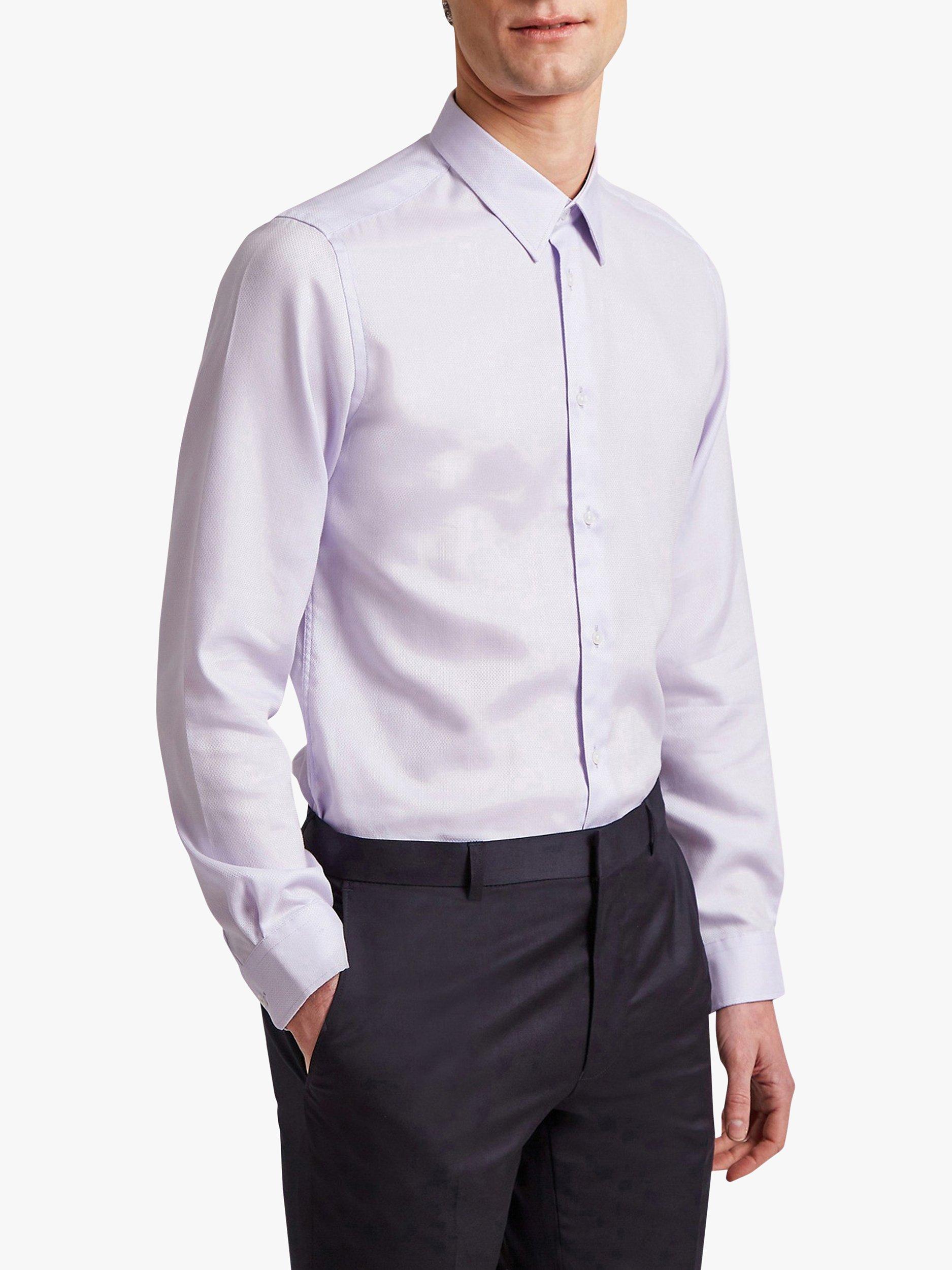 Ted Baker Textured Weave Cotton Shirt