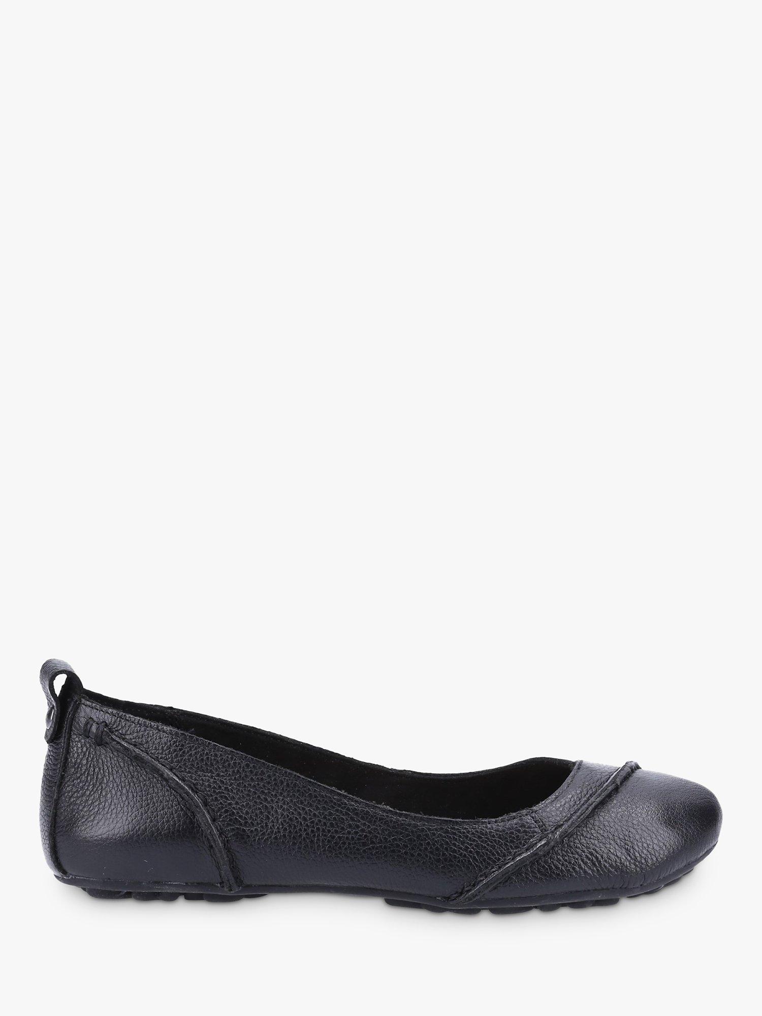 Hush Puppies Janessa Leather Flat Pumps