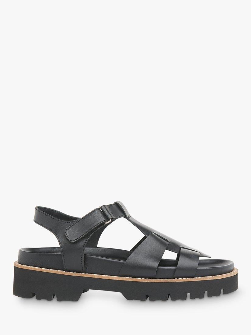Whistles Khari Leather Footbed Caged Sandals