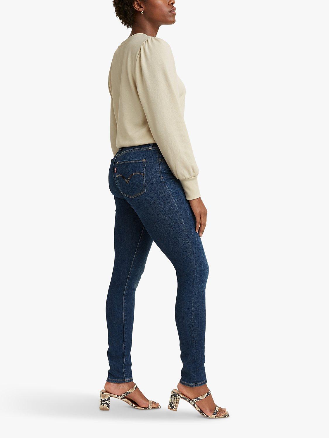 Product image 3 of 3, which shows Levi's 721 High Rise Skinny Jeans, Good Evening, W25/L28