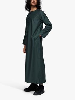 Islamic Impressions Omani Thobe Jubbah, Dark Green