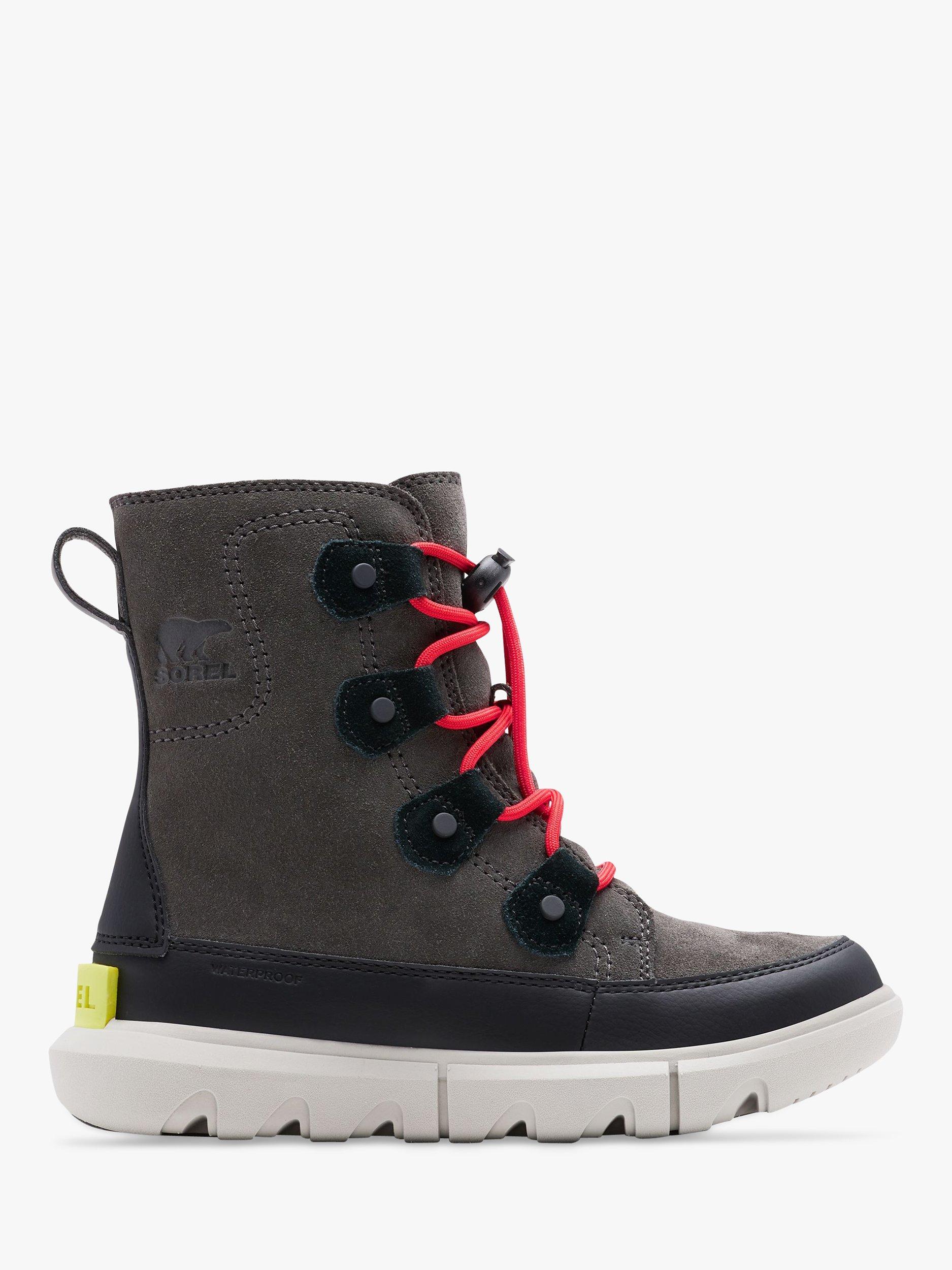 SOREL Kids' Explorer Lace Snow Boots