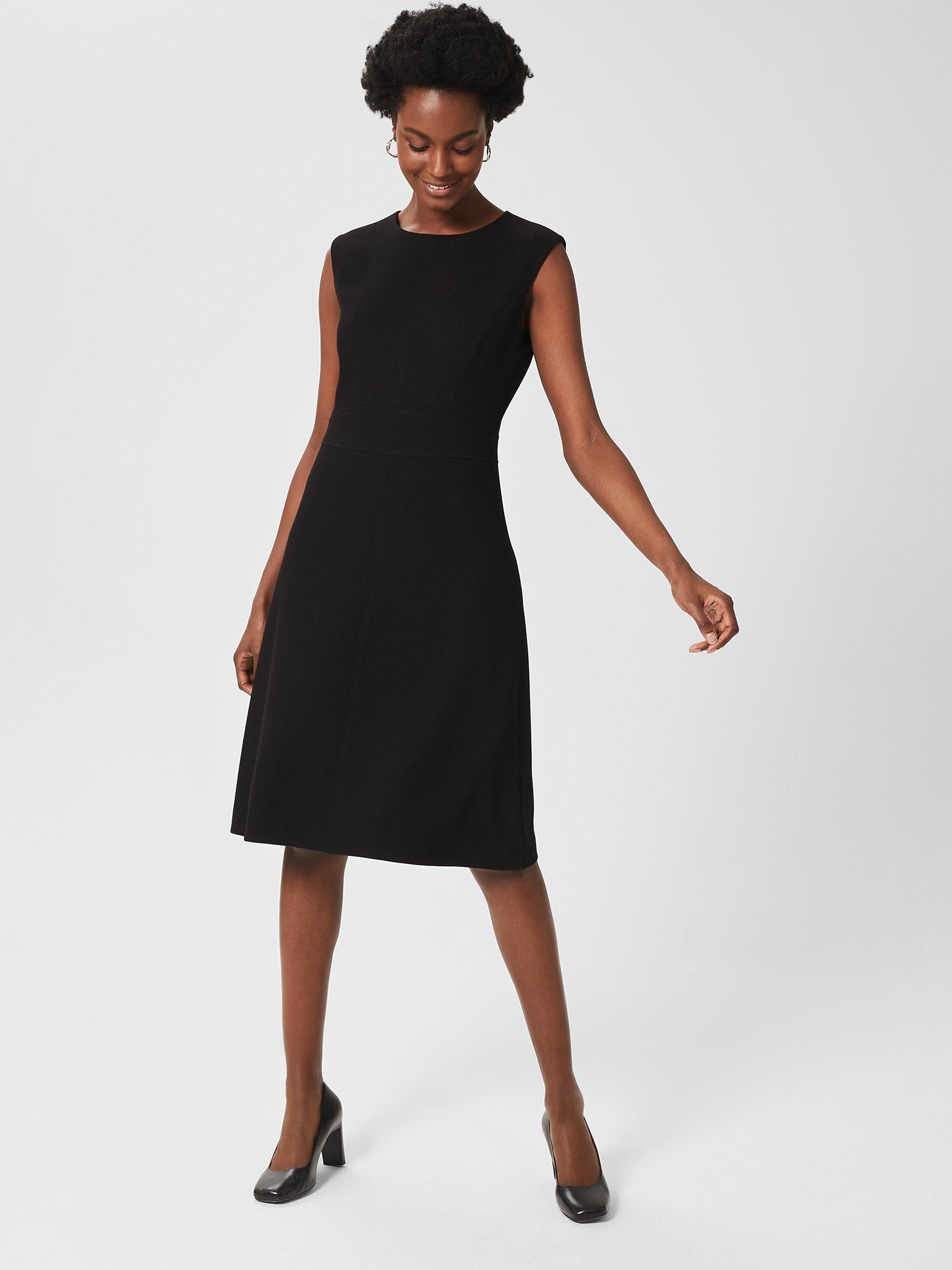 Hobbs Ophelia A-Line Dress, Black