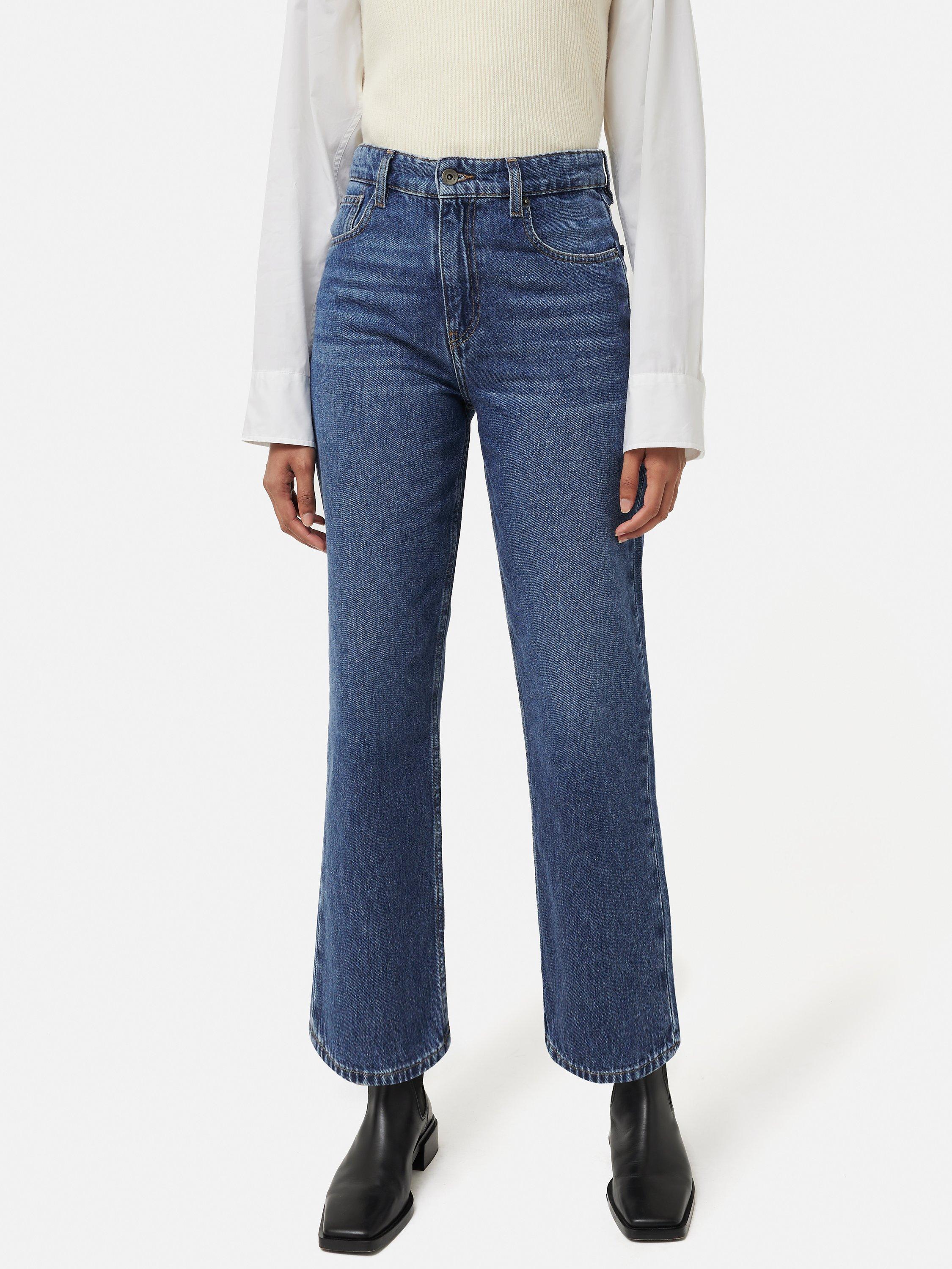 Product image 1 of 5, which shows Jigsaw Delmont Jeans, Blue, 30