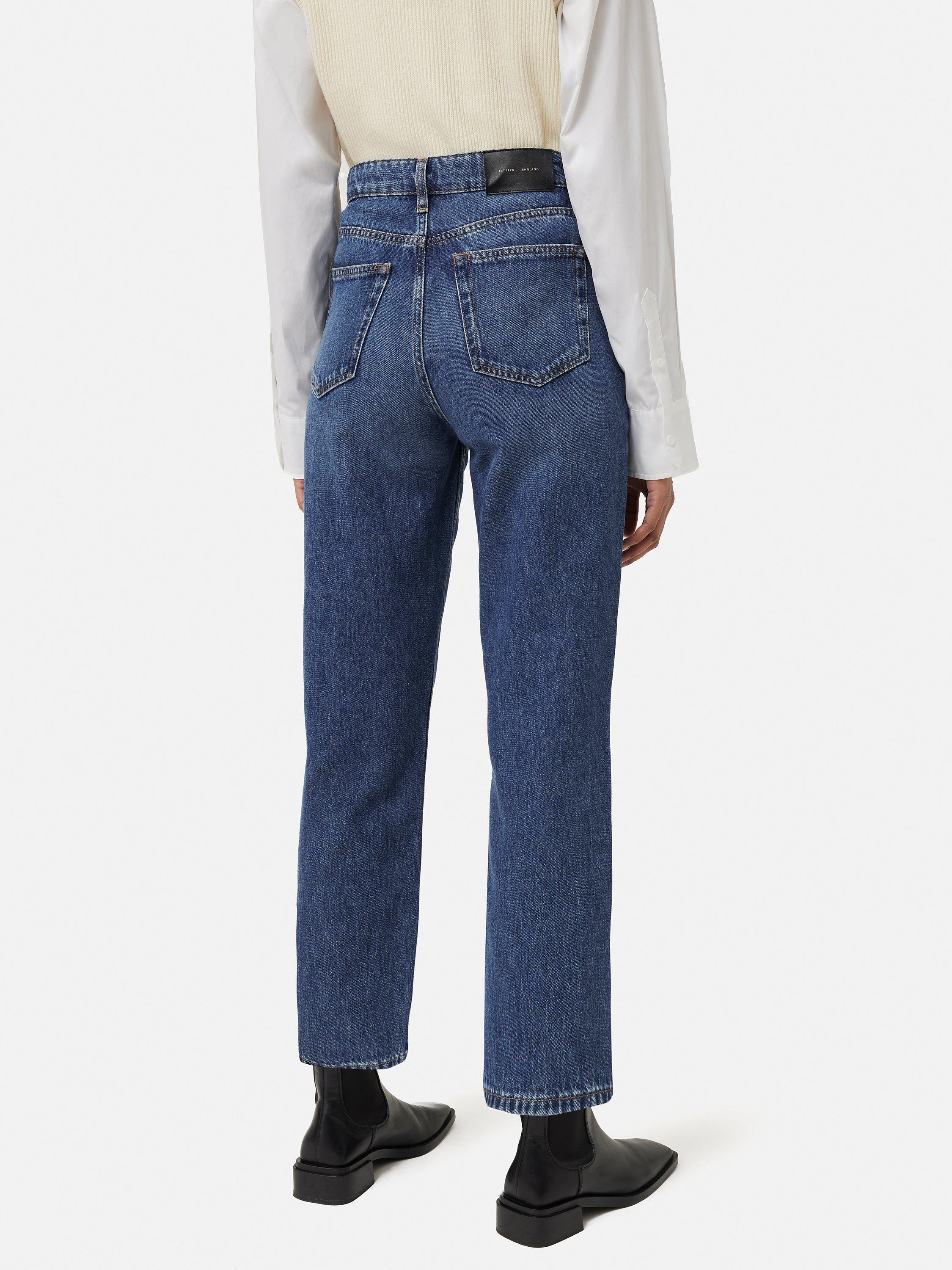 Product image 2 of 5, which shows Jigsaw Delmont Jeans, Blue, 30
