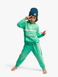 Roarsome Kids' Spike Dinosaur Tracksuit Top, Light Green