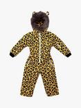 Roarsome Kids' Dash Leopard Waterproof Snowsuit, Yellow