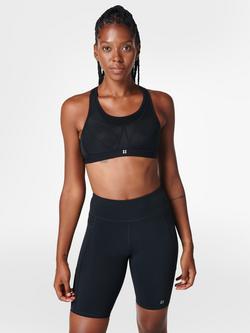 Sweaty Betty Ultra Running Sports Bra, Black