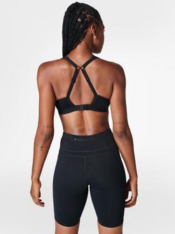Sweaty Betty Ultra Running Sports Bra - view 2, Black