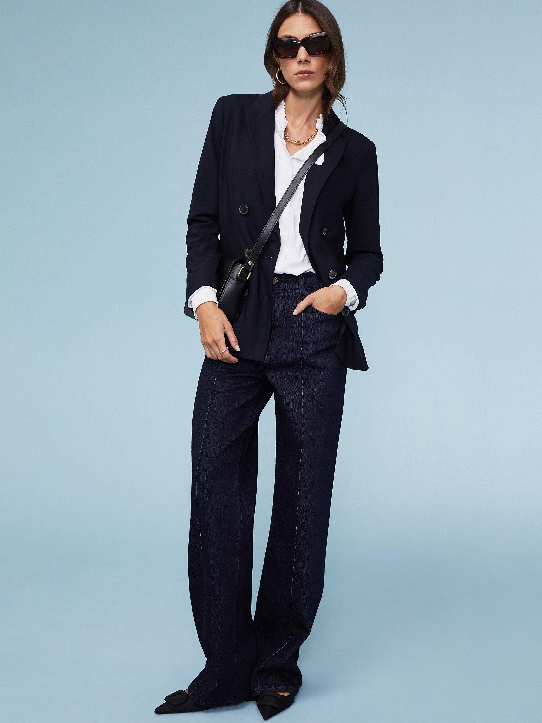 Product image 6 of 6, which shows Baukjen Imken Pintuck Shirt, Pure White, 6
