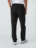 John Lewis ANYDAY Relaxed Fit Ripstop Stretch Cotton Ankle Trousers, Black