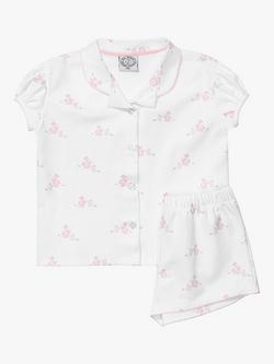 Trotters Original Pyjama Company Kids' Flopsy Bunny Pyjamas, Pale Pink, Pale Pink