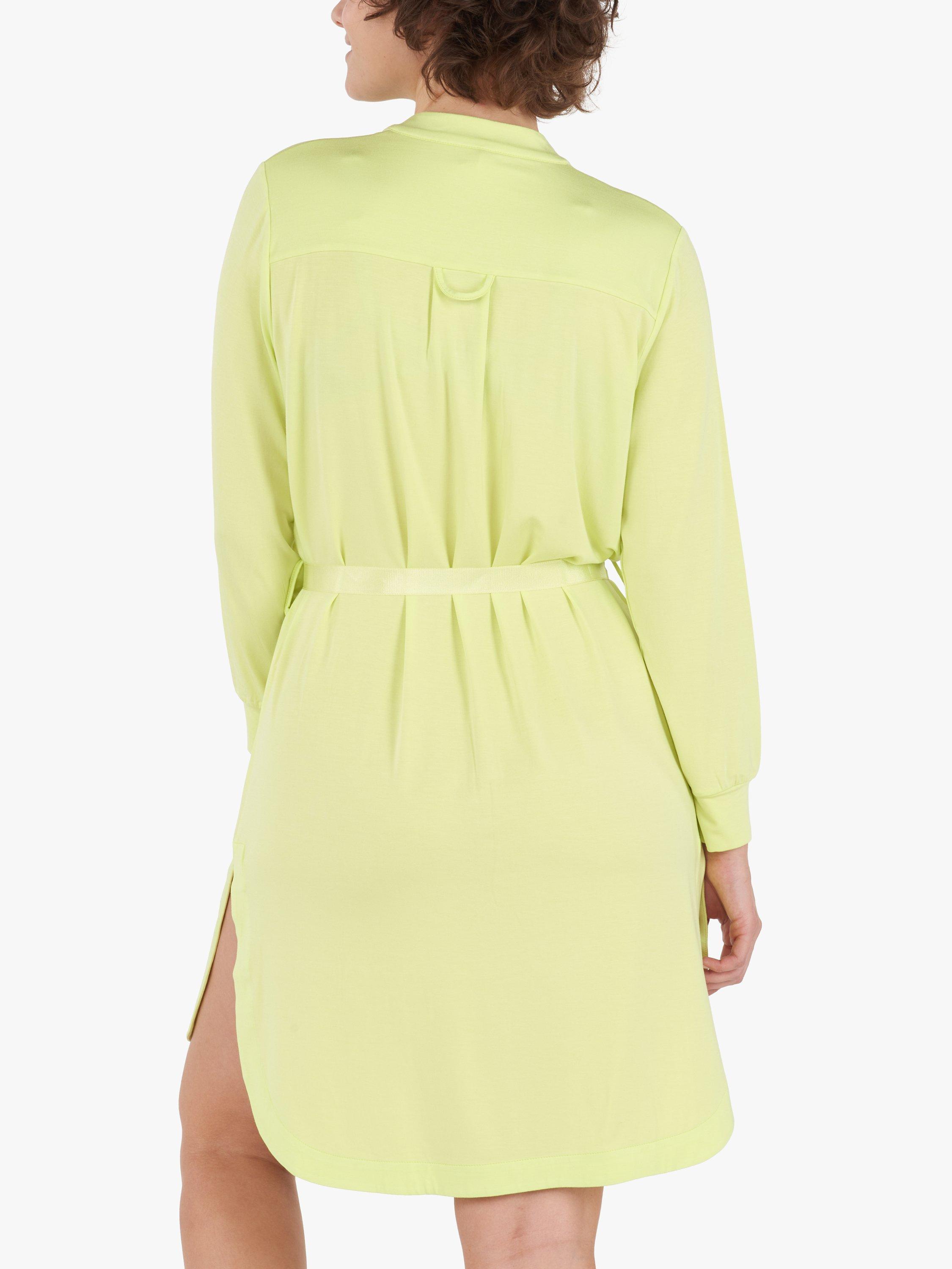 Product image 2 of 4, which shows Maison Lejaby Cosiness Loungewear Boyfriend Shirt, Sunny, S