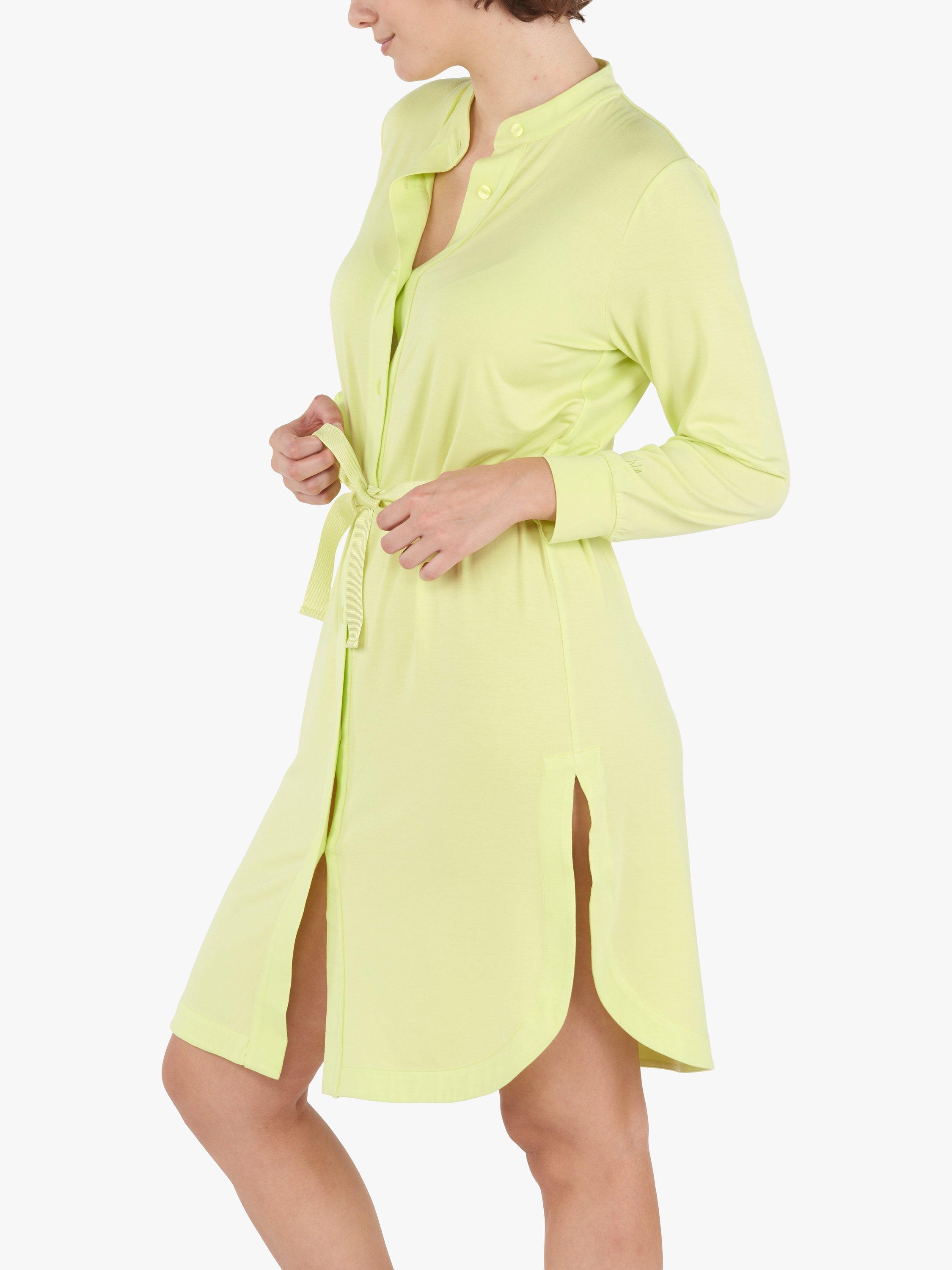 Product image 3 of 4, which shows Maison Lejaby Cosiness Loungewear Boyfriend Shirt, Sunny, S