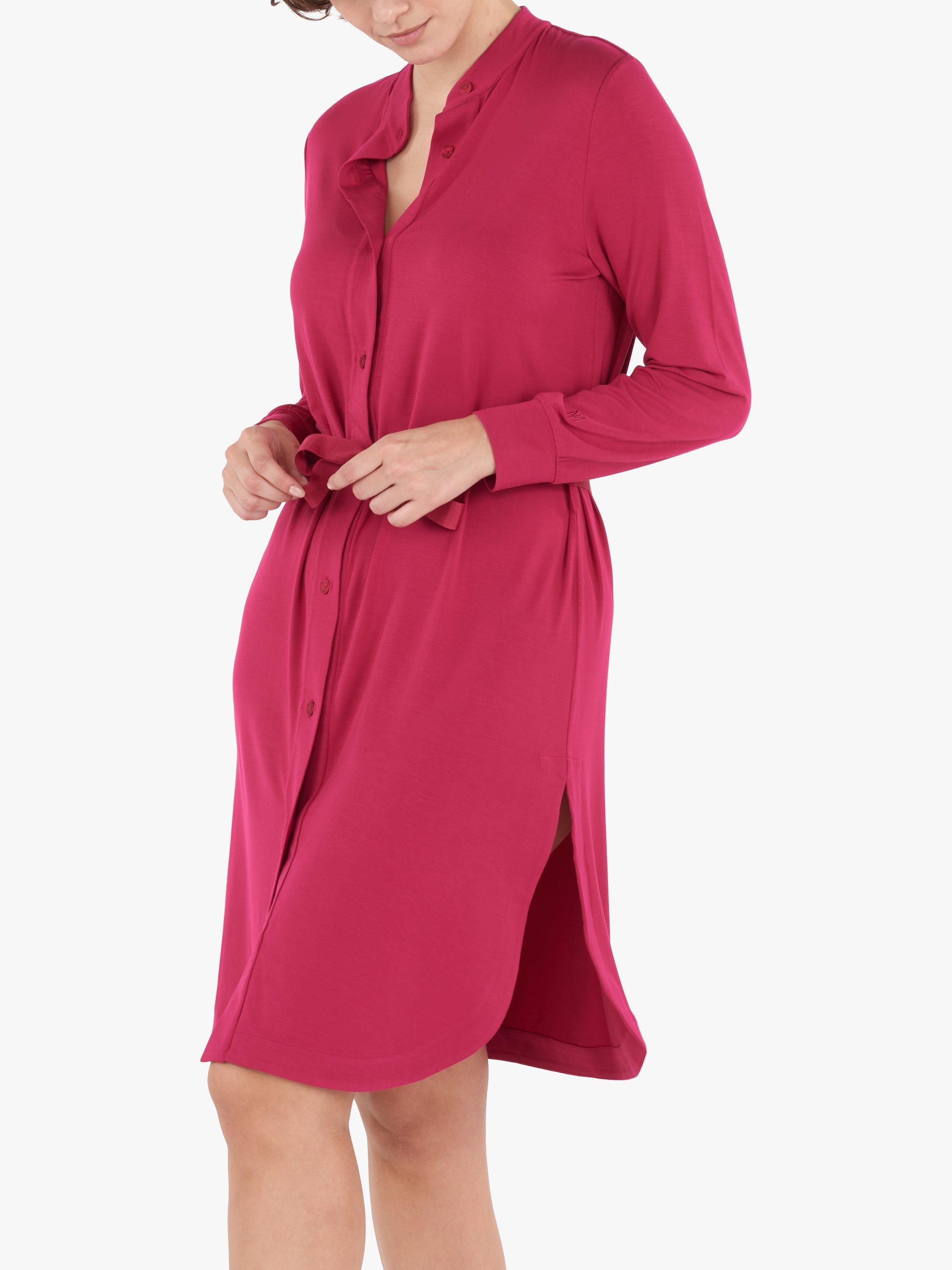 Product image 3 of 4, which shows Maison Lejaby Cosiness Loungewear Boyfriend Shirt, Orchidee, S