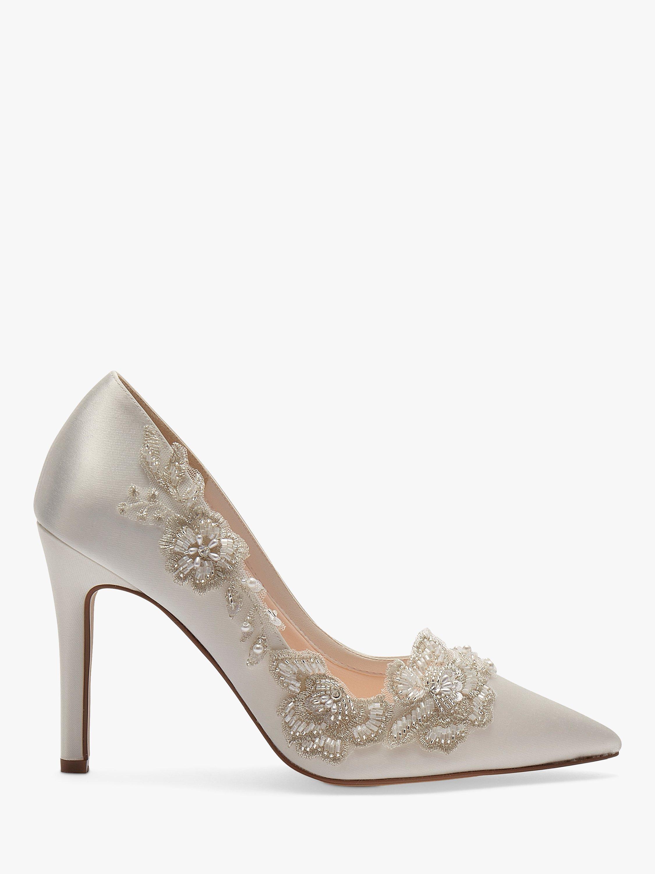 Rainbow Club Ophelia Embellished Wedding Court Shoes