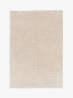 John Lewis ANYDAY Plain Easy Care Rug, Ivory