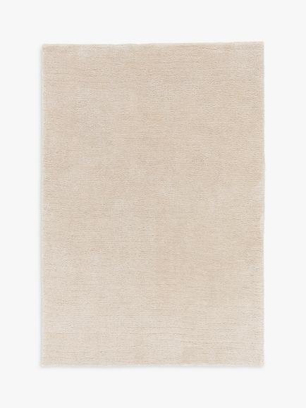 John Lewis Plain Easy Care Rug, Ivory