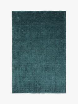John Lewis ANYDAY Plain Easy Care Rug, Mallard