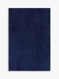 John Lewis ANYDAY Plain Easy Care Rug, Navy