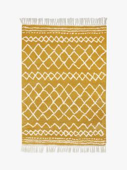 John Lewis ANYDAY Menara Runner Rug, L200 x W70 cm, Saffron