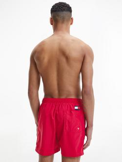 Tommy Hilfiger Recycled Nylon Flag Swim Shorts - view 2, Primary Red