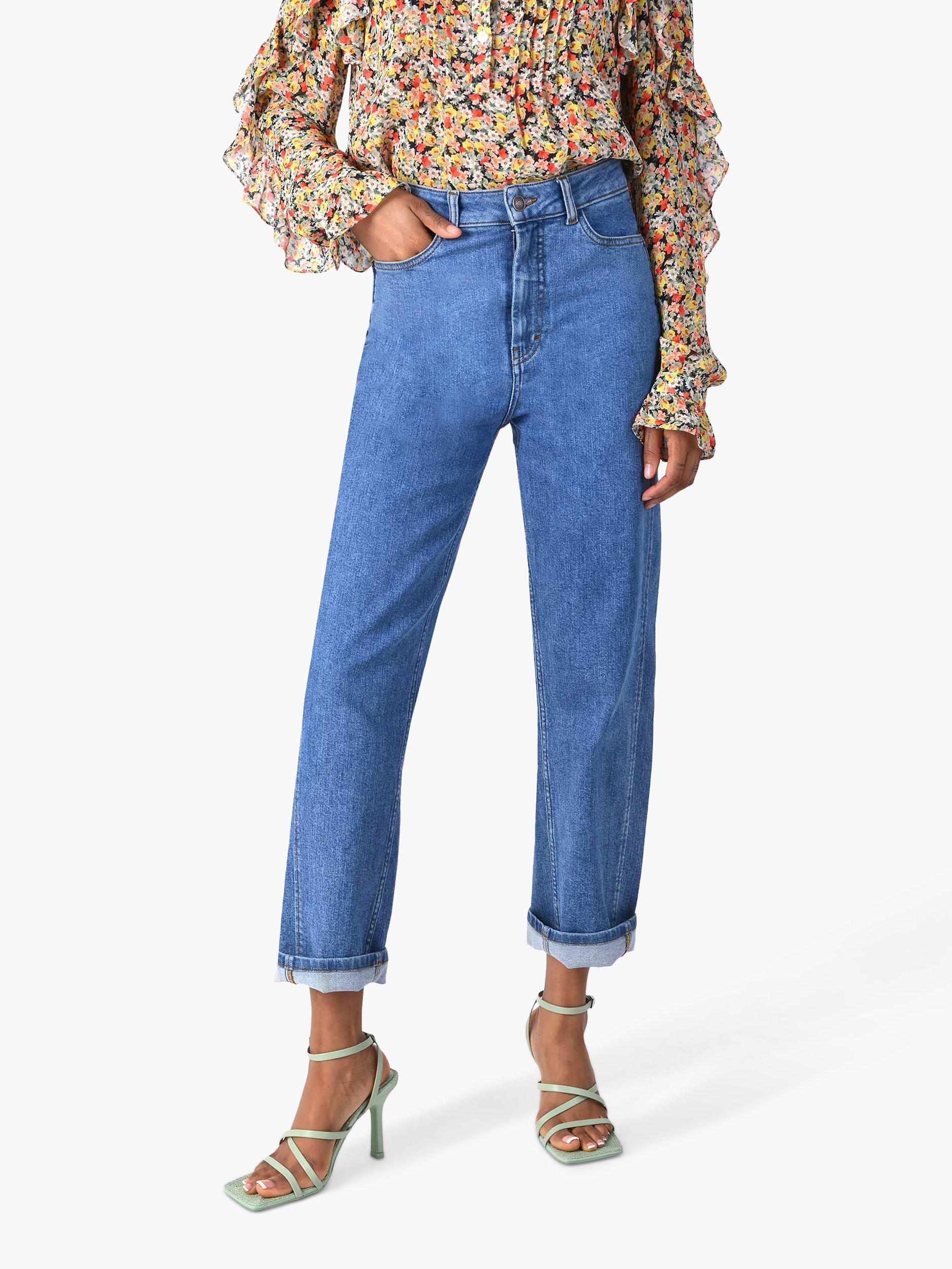 Ro&Zo Classic Straight Leg Jeans, Blue 