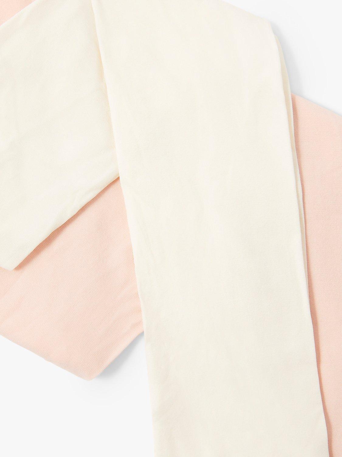Product image 3 of 3, which shows Monsoon Kids' Nylon Tights, Pack of 2, Multi, 7-8 years