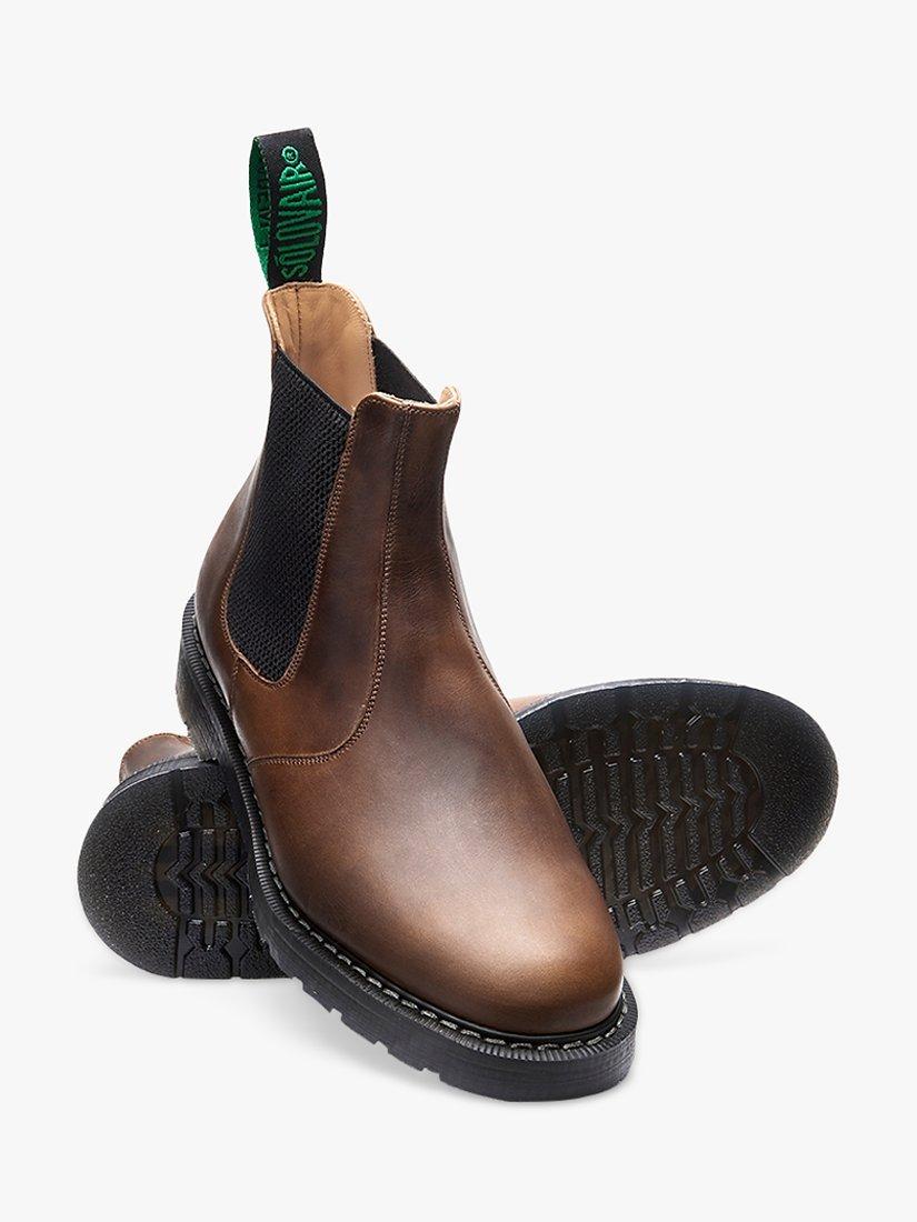 Product image 2 of 9, which shows Solovair Made in England Dealer Chelsea Boots, Gaucho, 7
