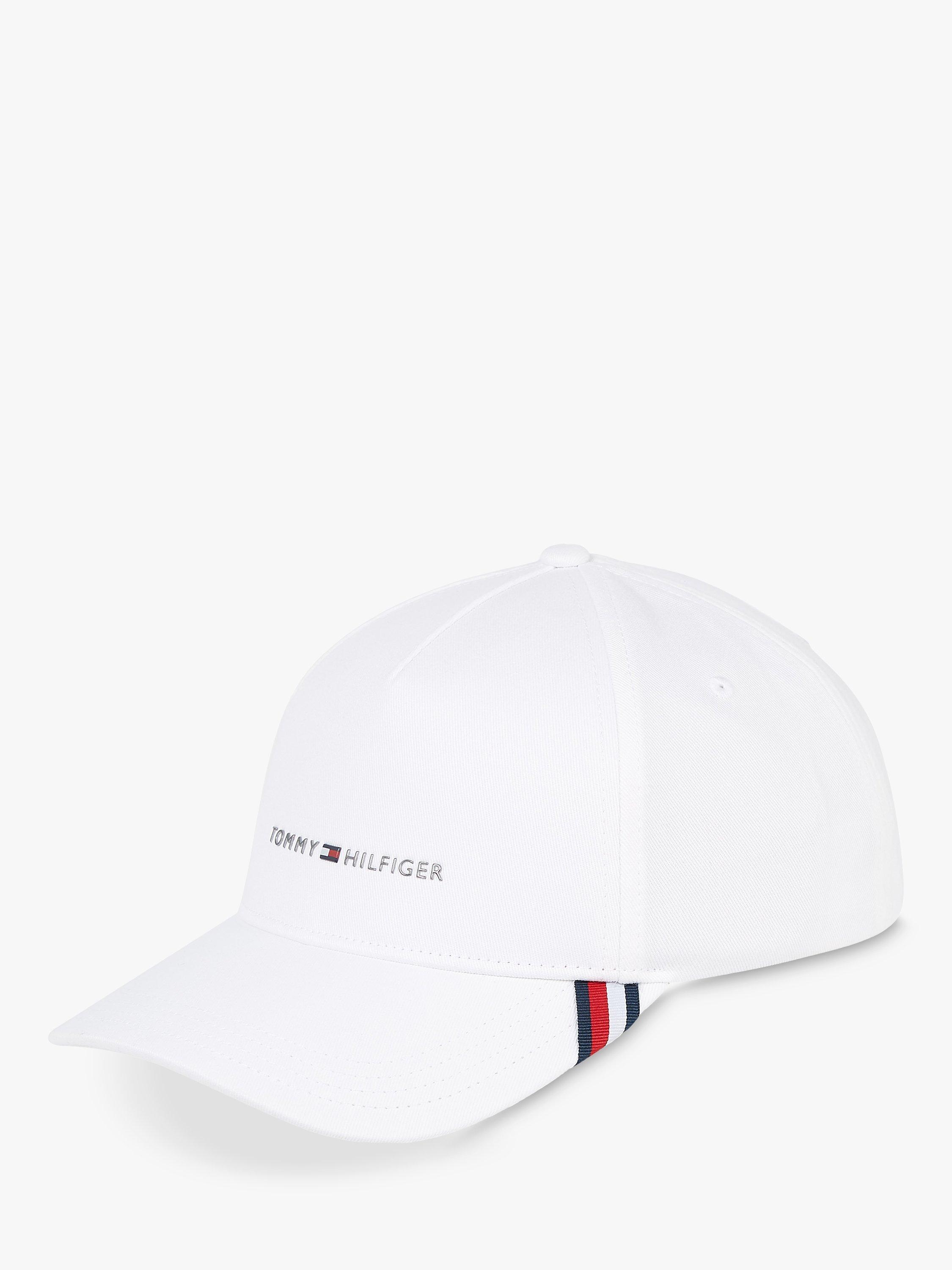 Product image 1 of 1, which shows Tommy Hilfiger 1985 Organic Cotton Baseball Cap, One Size, White