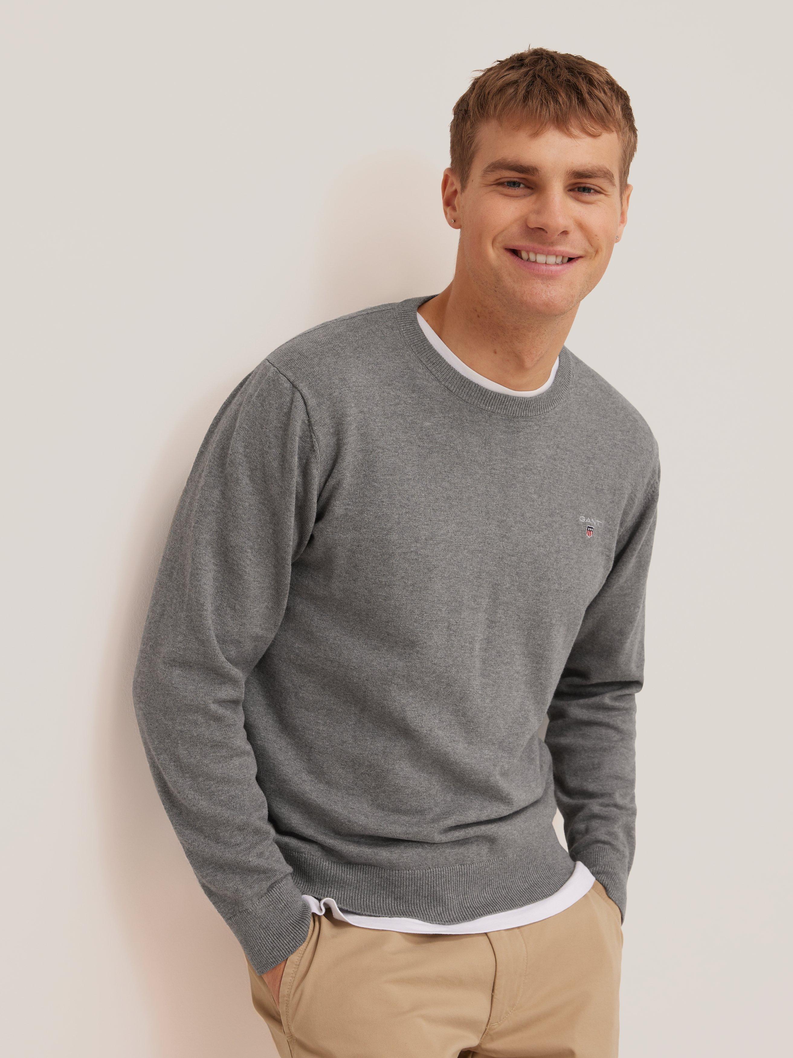 GANT Classic Cotton Crew Neck Jumper