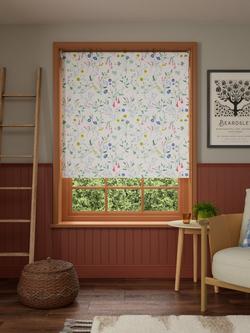 John Lewis Foxlease Blackout/Thermal Roller Blind, Multi, Multi