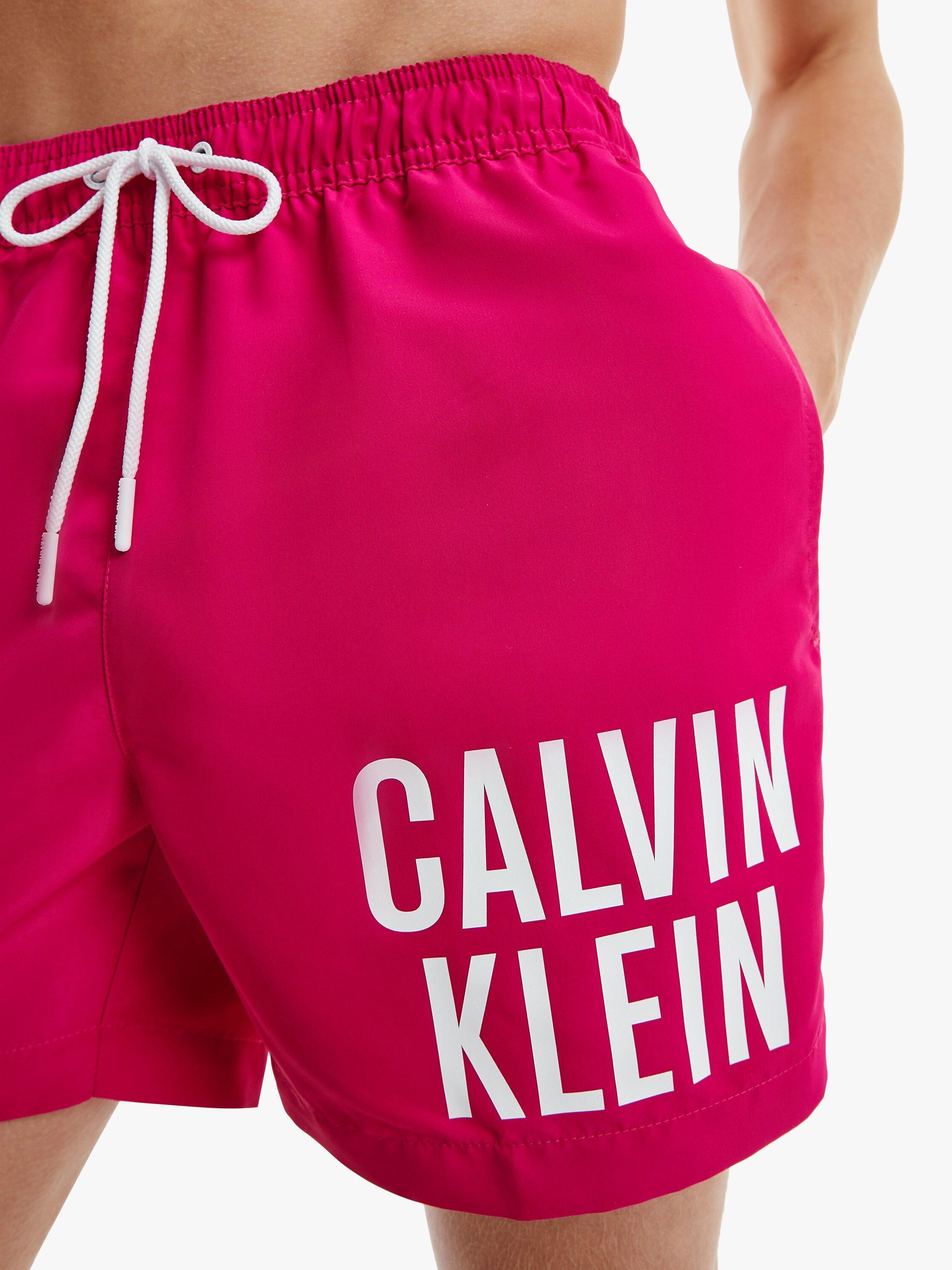 Pink calvin klein shorts clearance
